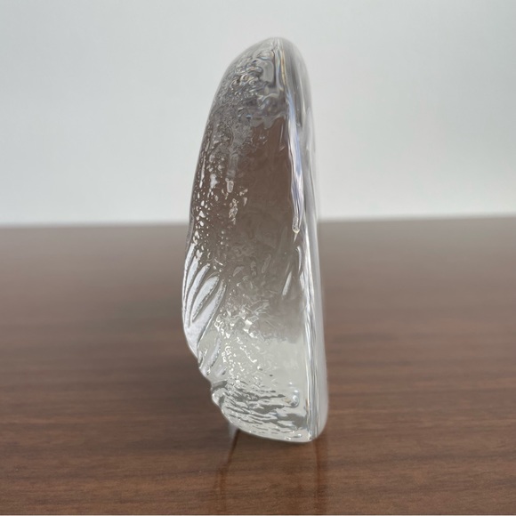 Crystal Zajecar Glass Rabbit Paperweight - Picture 5 of 8